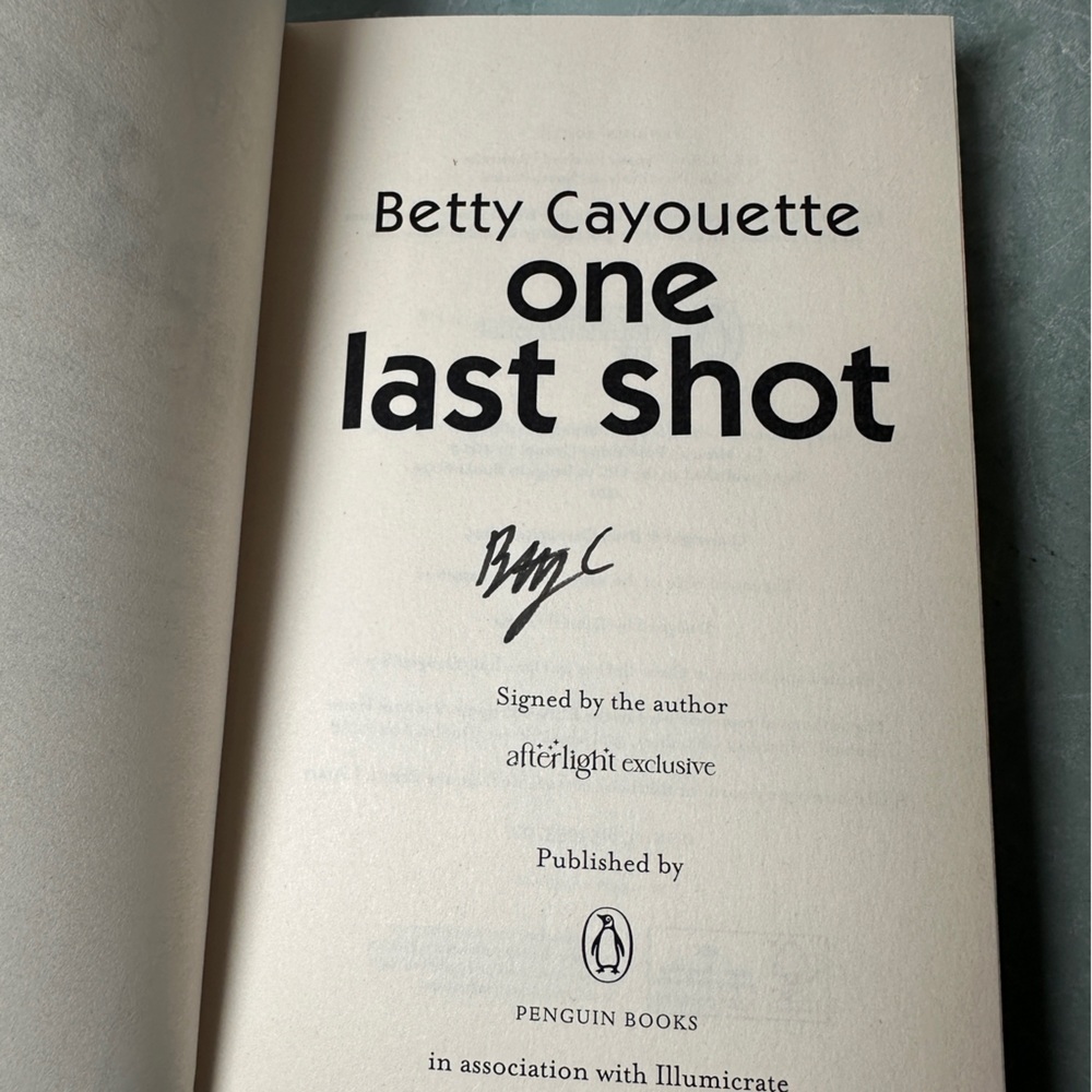 One Last Shot Afterlight Hardback Edition Signed by Betty Cayouette - Picture 7 of 8